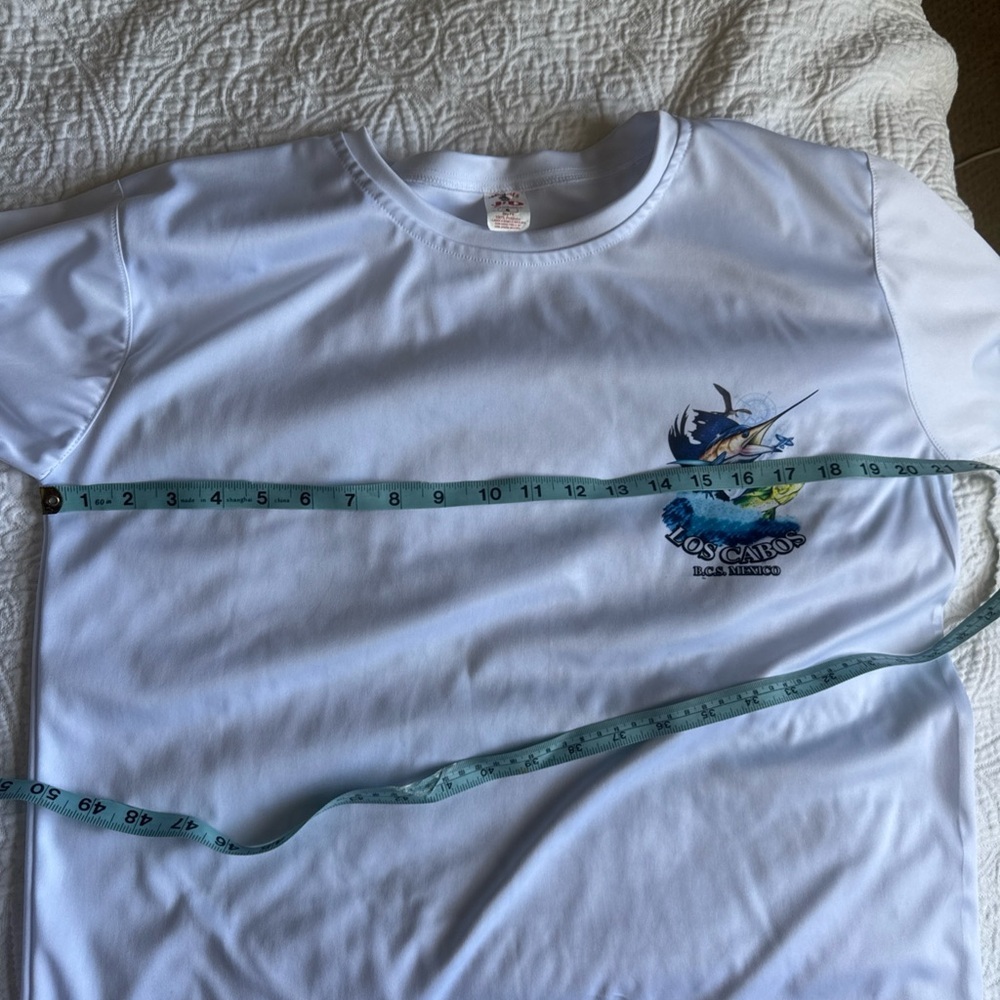 Los Cabos BCS Mexico Fishing Graphic Long Sleeve Fishing Shirt L - Picture 6 of 7